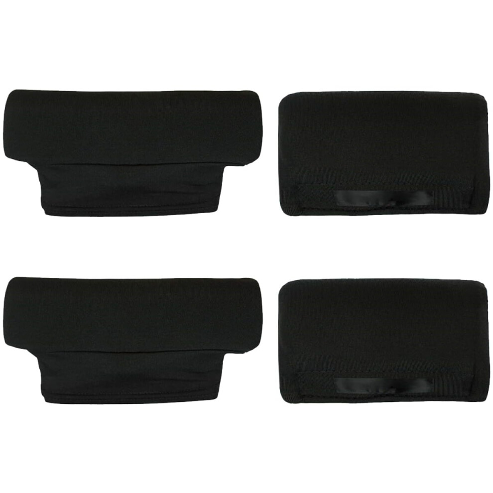 Crutch Handle Pads with Comfort Cushion Grip, Breathable and Washable Covers for Universal Fit