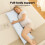 Lavio Long Memory Foam Maternity Body Support 8