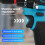 Traderight 96pc 21V Brushless Drill Driver Set 4