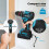 Traderight 96pc 21V Brushless Drill Driver Set 8