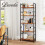 Levede 5-Tier Industrial Ladder Bookshelf 7