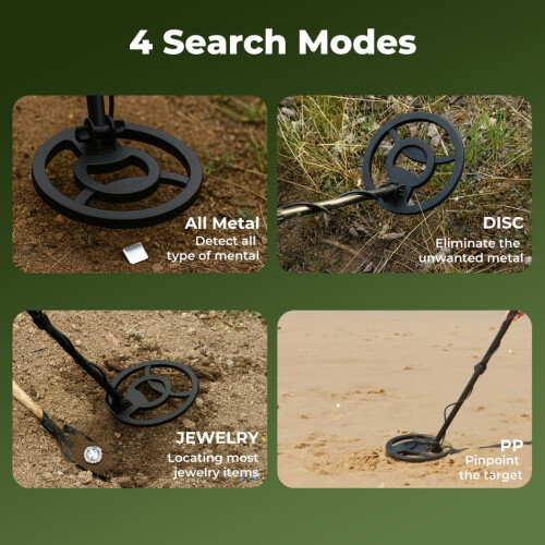 Traderight Pro Waterproof Metal Detector & LCD 1