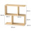 Levede Slim Sofa Side Table Narrow End Accent 8