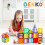 Dekko 100Pcs Magnetic Tiles Building Blocks Kids 8