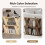 Levede Slim Side Table with Storage Shelf Sofa 4
