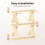 Levede Slim Side Table with Storage Shelf Sofa 3