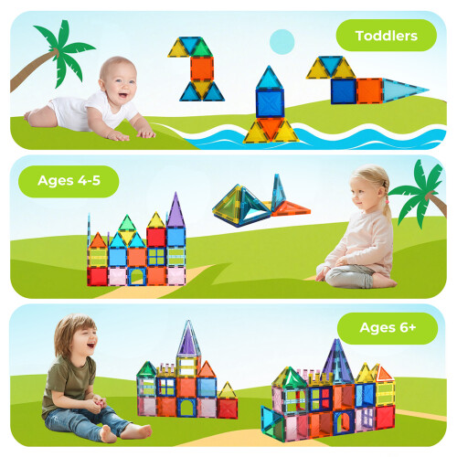 Dekko Kids Magnetic Building Blocks Magnetic 2