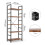 Levede 5-Tier Industrial Ladder Bookshelf 6