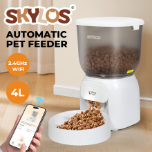 Skylos 4L Automatic Pet Feeder Wifi Auto Smart