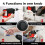 Traderight 1500W 4-in-1 SDS-Plus Hammer Drill 6