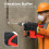 Traderight 1500W 4-in-1 SDS-Plus Hammer Drill 4