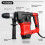 Traderight 1500W 4-in-1 SDS-Plus Hammer Drill 9
