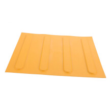 Tactile Paving Braille Floor Tiles 40x40 Visibility Indoor Outdoor Wayfinding Mats for Visually Impaired