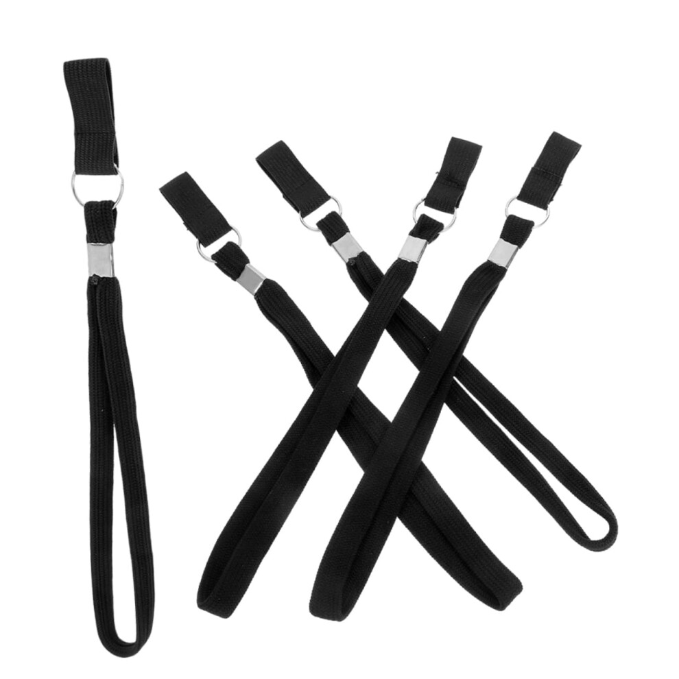 Walking Cane Strap with Secure Wrist Loop and Comfort Cane Handle Grip Wrap, Durable Nylon 5pcs