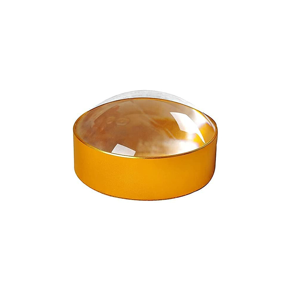 Light Magnifying Glass 4X Dome Optical Paperweight With Focused For Reading Small Print