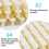 WaveShaped Pool Drain Grate Cover 30cm Plastic Overflow Strainer for Efficient Water Flow, 2 Pack 5