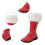 Γυναικείες χειμερινές μπότες Santa Boots από γούνινο σουέτ, κόκκινες, μέγεθος 7 5