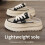Γυναικεία slip-on sneakers με πλατφόρμα Mules χωρίς πλάτη, ελαφριά καλοκαιρινά παπούτσια 3