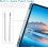 Touch Keyboard Case for iPad Mini7 (A17Pro, 2024) & Mini6 (8.3"), Compatible with Mouse – Magnetically Detachable Bluetooth 5