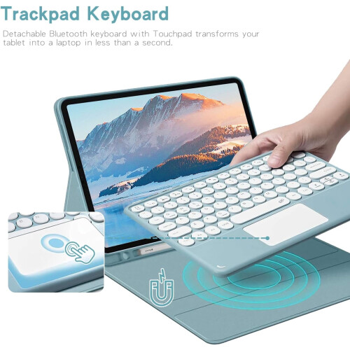 Touch-tastaturcover til iPad Mini7 & 6, Bluetooth 2