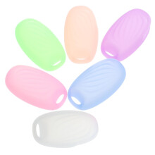 6pcs Silicone Toothbrush Head Covers Universal Fit Travel Protection Caps Durable and Lightweight