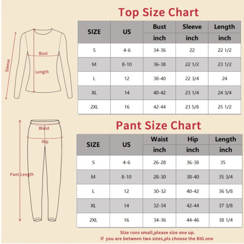 Intimo termico da donna, set di intimo lungo con scollo rotondo e strati base sottili 2