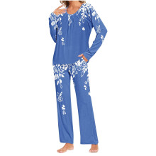 2 Piece Women's Pajamas Sets Long Sleeve Lounge HomewearSoft Ladies Pjs Sets for Women S-3XL