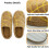 Παντόφλες Concha unisex, παντόφλες Concha σε σχήμα ψωμιού με memory foam και βελούδινη επένδυση, 6