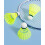 Μπαλάκια Badminton Birdies Nylonn-12 τεμάχια από ανθεκτικό νάιλον με άκρες από φελλό - 3