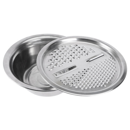 Râpe argentée pour usage domestique (2 pièces)