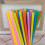 Canudos de plástico roxos, 26 cm (10,2 polegadas), 200 unidades. 6