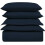 Ensemble housse de couette Queen en microfibre avec taies d'oreiller 5