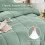 Queen Comforter Set Sage Green 7-Piece OEKO-TEX Certified 2