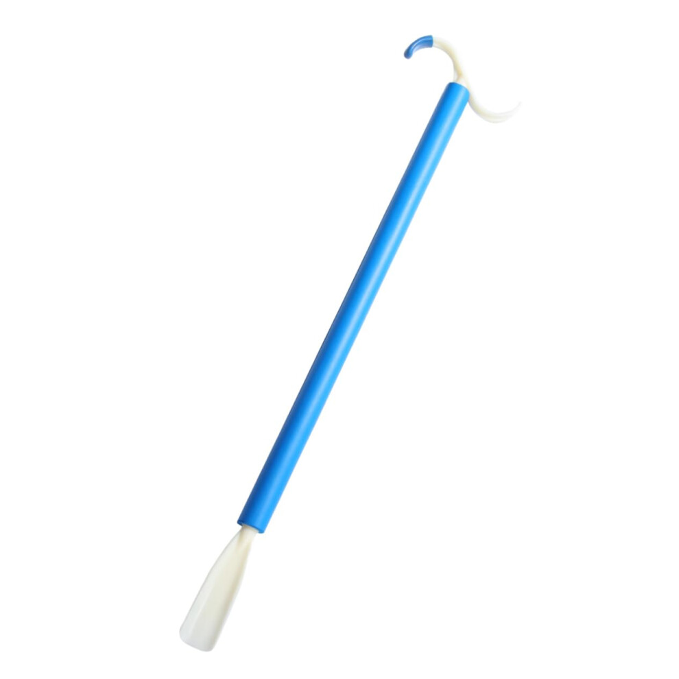 Dressing Aid Stick with Long Handle for Seniors and Pregnant Women, Lightweight Extended Reach Tool