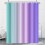 Perdea de duș cu gradient albastru-violet, 183x213 cm, poliester 2