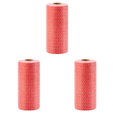 3 rollos de paños de limpieza desechables (150 unidades), toallitas de secado rápido para la cocina, ideales para platos, encimeras, baño y coche
