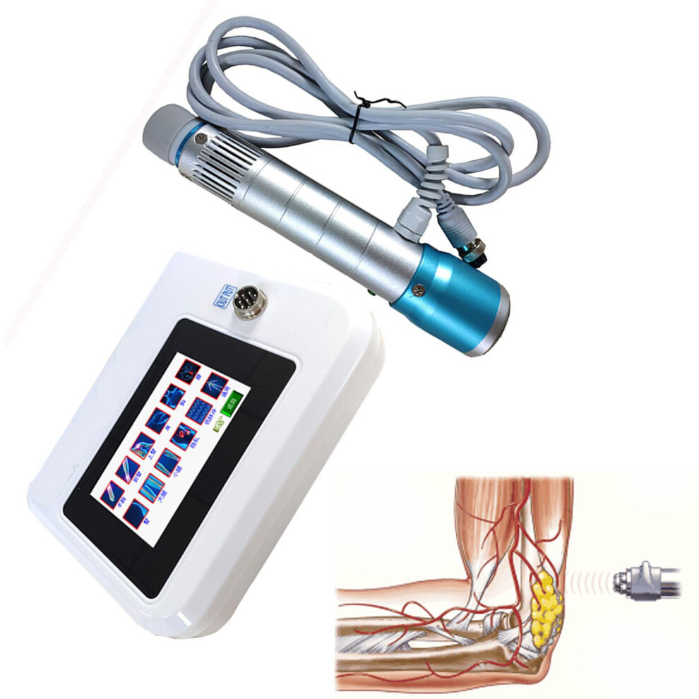 Shockwave Therapy Machine for Pain Relief with Adjustable Frequency and Multiple Probes V100