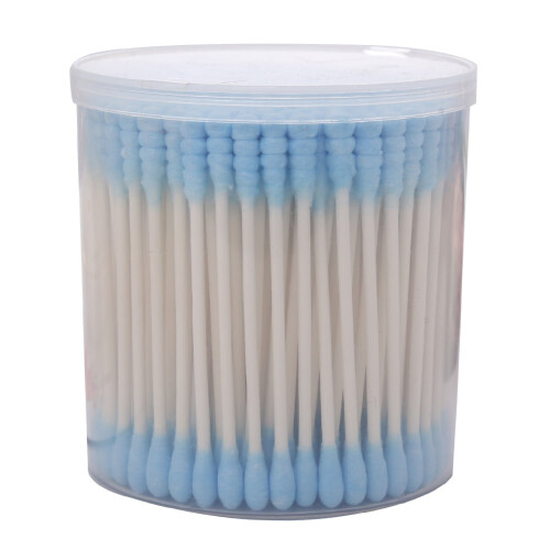 200 τεμάχια συμβατά με μπατονέτες Sharp Round Spiral Head, αυτιά, καλλυντικά και στικ