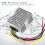 Μετατροπέας DC/DC 48V σε DC12V20A240W Ρυθμιστής Μειωτής Μετατροπέας Ισχύος Μονάδα DCDC 7