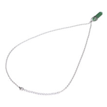 Pendentif en cristal hexagonal, aventurine verte 4,2 cm