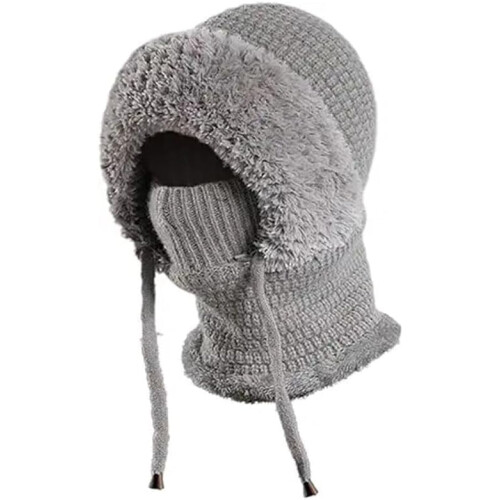 Καπέλο Beanie 3 σε 1 για γυναίκες, γυναικείο αντιανεμικό καπέλο εξωτερικού χώρου, 2