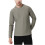 Fashionable Men's Solid Color Casual Long Sleeved Thin Quick Drying Top 1