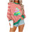 Damen-Sweatshirt mit Weihnachtsmuster, langärmlig 1