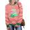 Damen-Sweatshirt mit Weihnachtsmuster, langärmlig 4