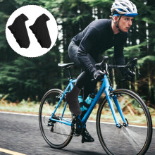 Worgeous Racefietsschoenovertrekken, herbruikbaar, sterke trekbescherming tegen krassen voor fietsen en andere buitensporten, 1 paar, zwart, maat L