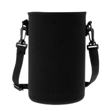 Bolsa térmica de neoprene para garrafa de água com alça ajustável de 64 oz (1,9 litros).