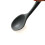 8.1" Black Heat-Resistant Silicone Serving Spoon, Non-Stick, Dishwasher Safe – Compatible with Baking & Mixing 6