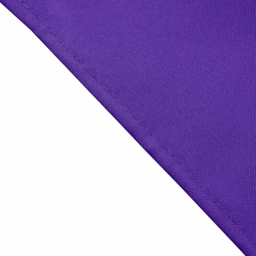 Lot de 5 serviettes de table en polyester violet de 43 cm (17 pouces). 2