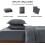 California King Duvet Cover Set 4 pcs Microfiber 4