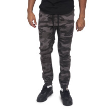 Pantalon de jogging en sergé extensible à entrejambe basse pour homme Victorious, jusqu'à la taille 5X